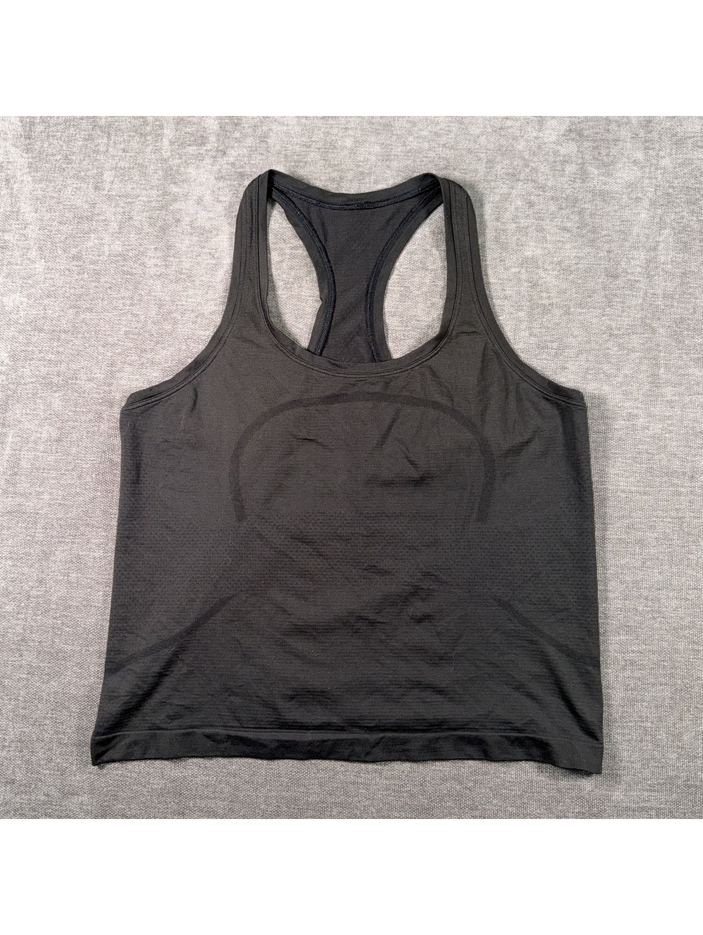 Lululemon Black Racerback Athletic Tank Top Size 10